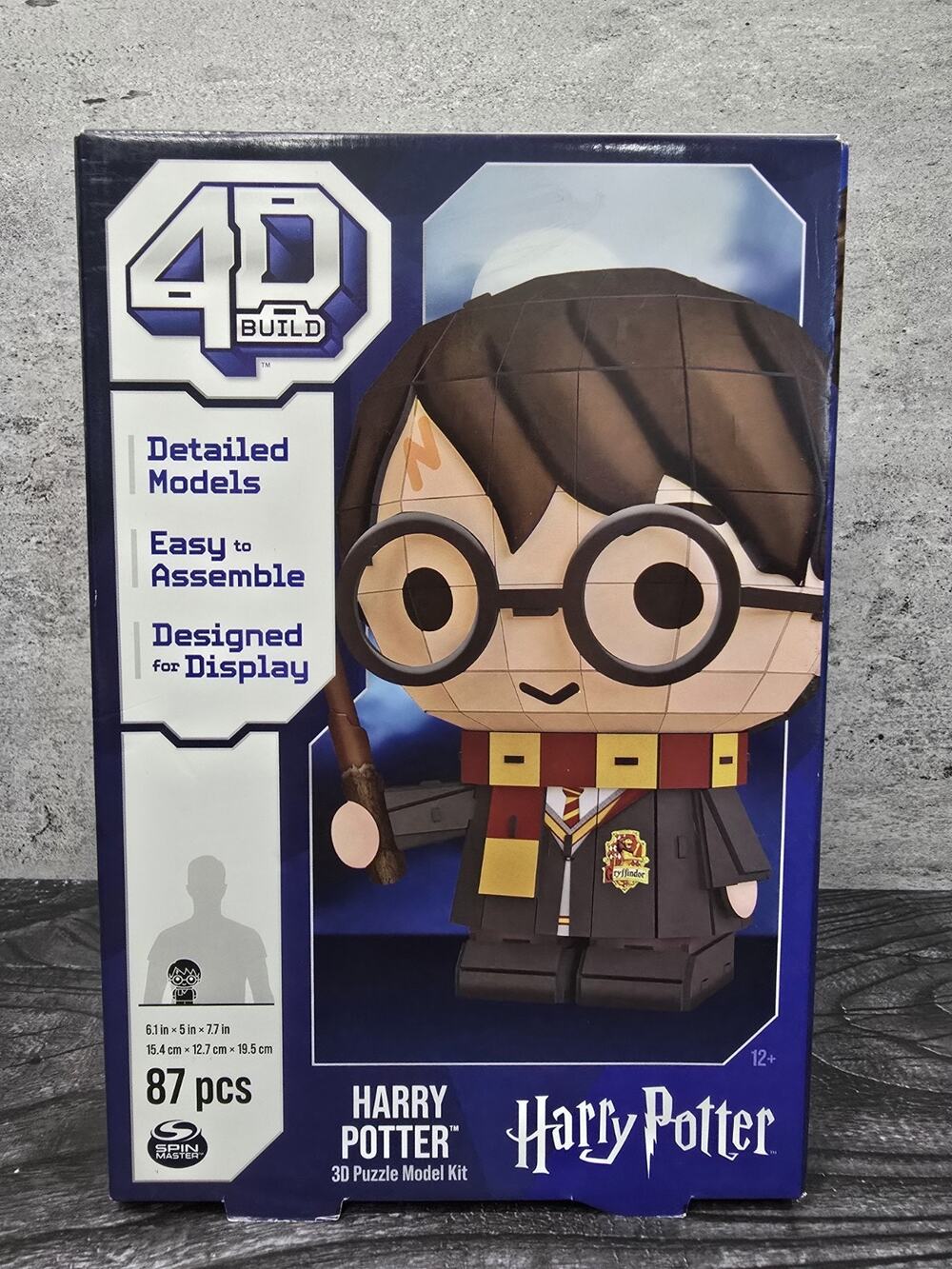 New, Sealed 4D Build, Harry Potter Character 3D Puzzle Model Kit 87 Pcs